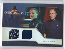 Star Trek Discovery Season 5 Paul Stamets card DRC1 costume material