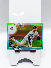 Kona Takahashi 2021 Topps Chrome NPB Baseball $96 True Aqua Refractor #/199 SP
