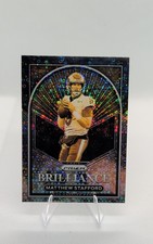 2022 Panini Prizm Brilliance Matthew Stafford #B-3 No Huddle Prizm