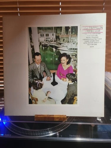 Led Zeppelin, Presence, 1976  Swan Song, SS-8416, VG-VG+