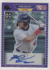 2021 Leaf Pro Set Metal 1989 Purple Rainbow 15/25 Ryan Holgate #PA-RH2 Auto 0s5