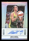 2025 Panini Prizm WNBA Nika Mühl #TB-NM Silver AUTO Seattle Storm