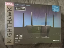 NETGEAR Nighthawk 6Stream Dual-Band WiFi 6 Router (RAX54S) AX5400 Wireless Speed