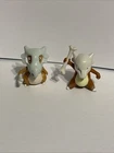 Vintage Authentic TOMY Pokemon Collection: Cubone + Marowak Figures