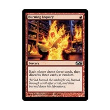 WotC MtG M10 Burning Inquiry (C) NM