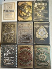 Lot of 10 Sealed Theory11  Artisan Black Hudson Citizen High Victorian Voyager