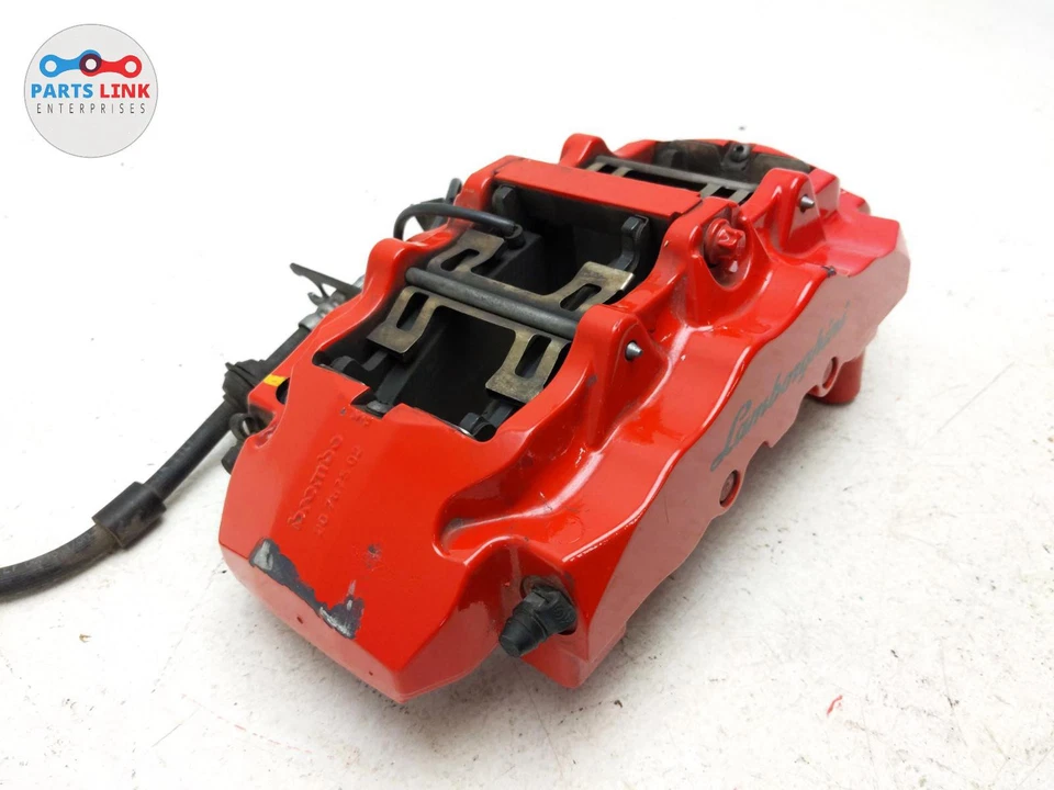 Pinza de disco delantera izquierda Lamborghini Gallardo 2010-14 freno Brambo rojo LP550 Foto 3 de 4