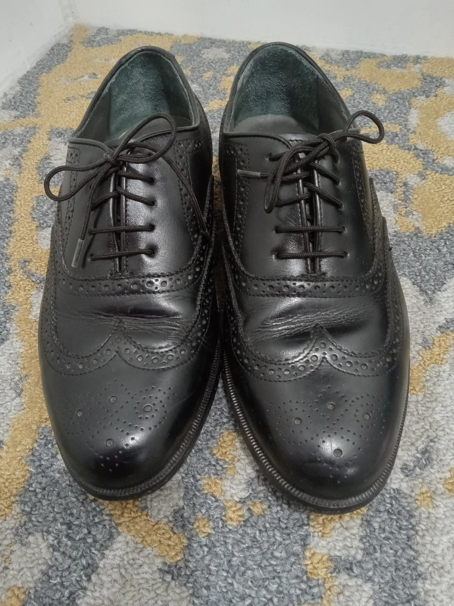 Oakton Black Wingtip Dress Shoes for Men for sale | eBay