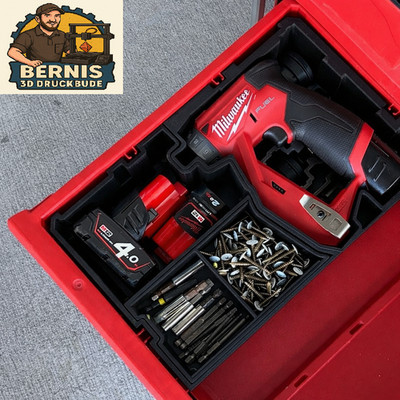Einsatz/Organizer für Milwaukee Packout - Milwaukee M12 FDDX 4932464083 schwarz