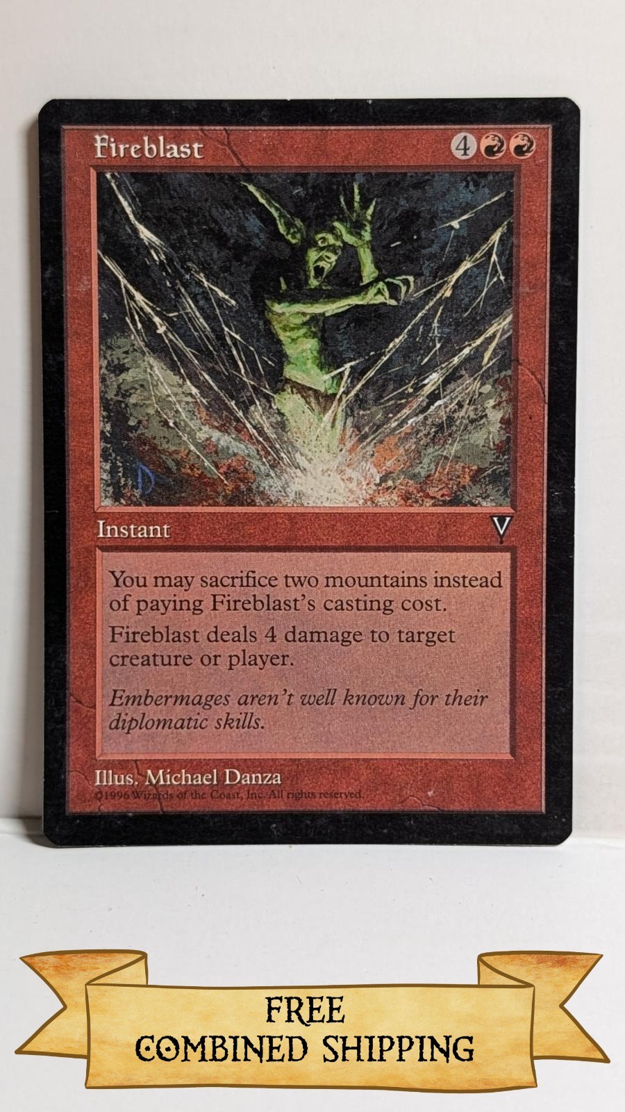 Fireblast Visions ...sku: AB958