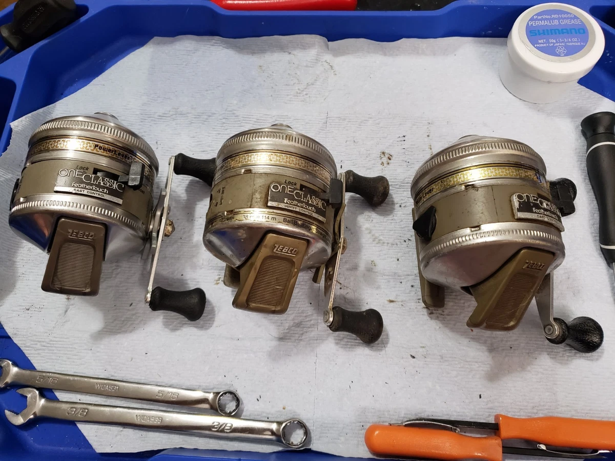 Zebco Spincast Reel 3.4: 1 Gear Ratio Fishing Reels for sale | eBay