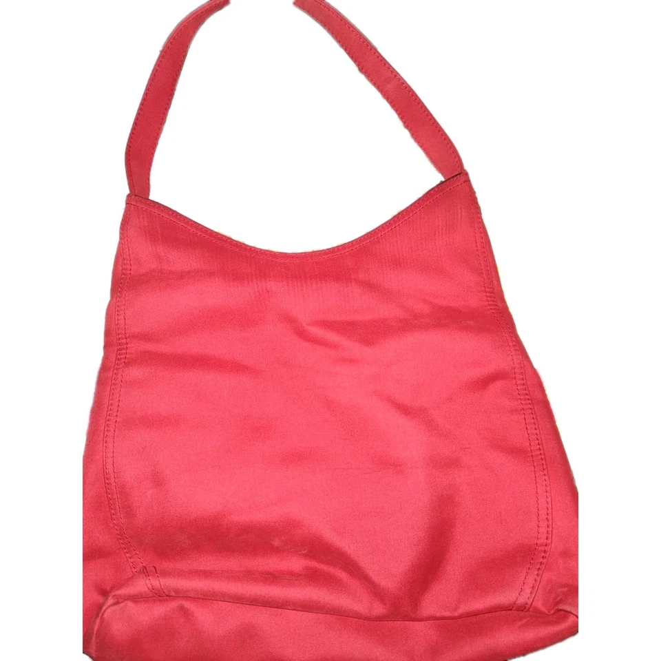 Bolsa tote Polo Jeans Co vintage Ralph Lauren vermelha ombro - Imagem 3 de 4