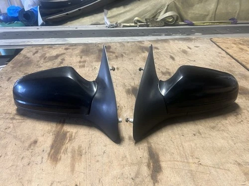 ASTRA MK5 VXR RACING GENUINE GM ELECTRIC WING DOOR MIRRORS BLACK COVERS PAIR