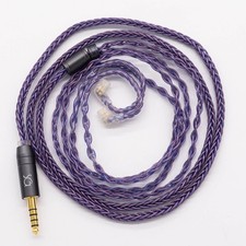 SoundsGood BlueFlame 8-Core PCUHD OFC Earphone Cable QDC 4.4mm Balanced
