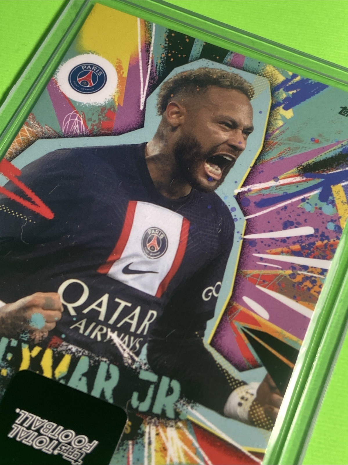 Neymar Jr. 🔥 – 2025-26 Topps Total Football - PSG Next Goal Wins /99 - Brazil view 6