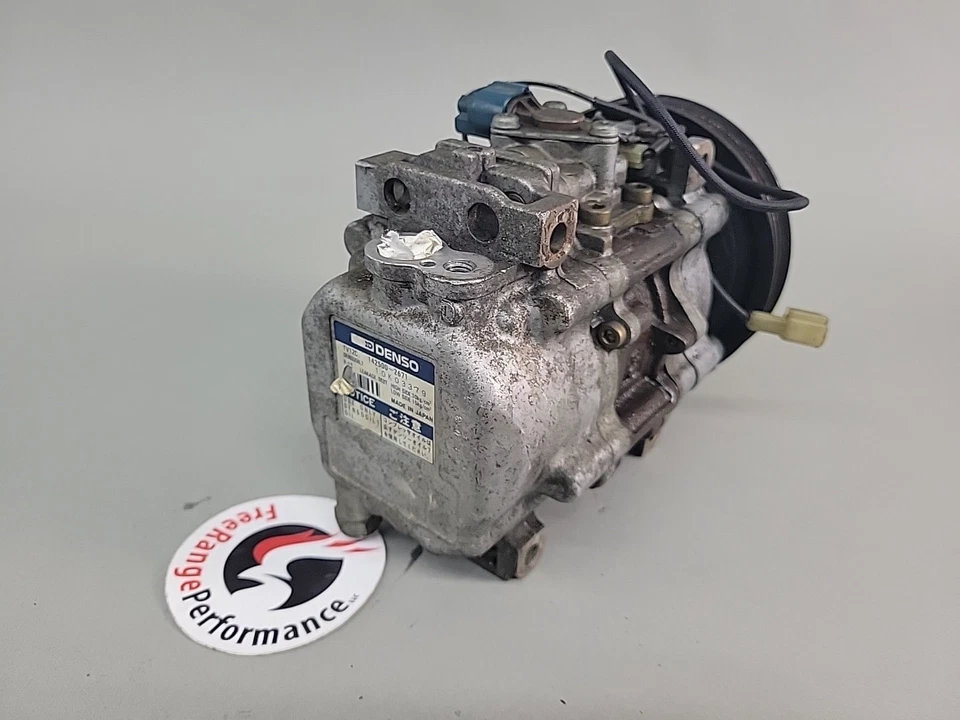 1990-1993 NA Mazda Miata AC Air Conditioning Compressor Denso TV12C 142500-2671 - Image 3 of 4