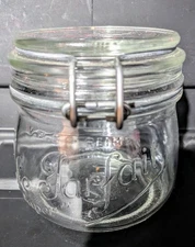 Le Parfait Jar French Glass Canning Jar Storage Jar .05 Liters