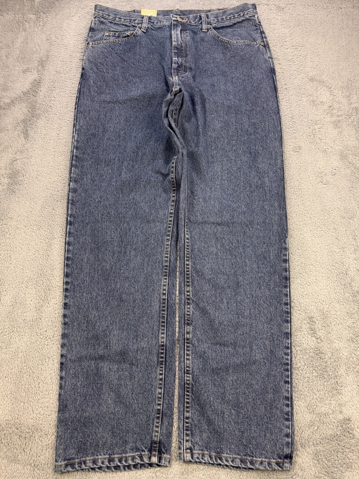 Men 36x34 Blue Relaxed Fit Premium Denim Nwt