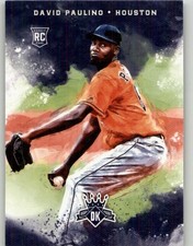 2017 Panini Diamond Kings David Paulino Rookie #139 RC Houston Astros