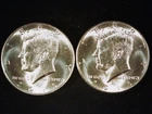 2015-P and D Kennedy Half Dollars (2 coins) AU++. Free Shipping!