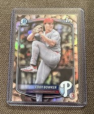 2025 Bowman Draft Cody Bowker Bowman 1st Peanuts Refractor SSP Mint/NM #Phillies