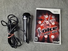 The Voice: I Want You (Nintendo Wii, 2014) w/ Konami Logitech USB Microphone