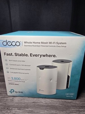 TP-Link Deco S4 V1 AC1200 Whole Home Mesh Wi-Fi System (2-Pack)
