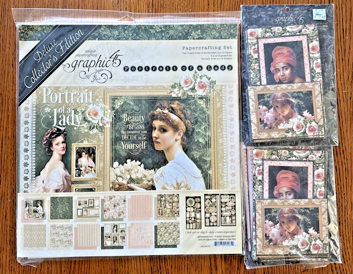 Graphic 45 Scrapbooking Cardstock for sale | eBay