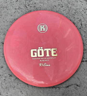 Kastaplast Göte   K1 Line Midrange Disc (Pink/Gold)