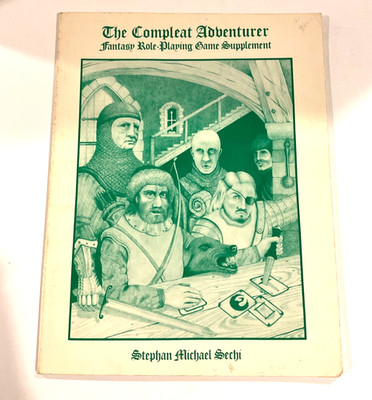 The Compleat Adventurer Games Fantasy RPG Supplement Sechi 1983 Paperback