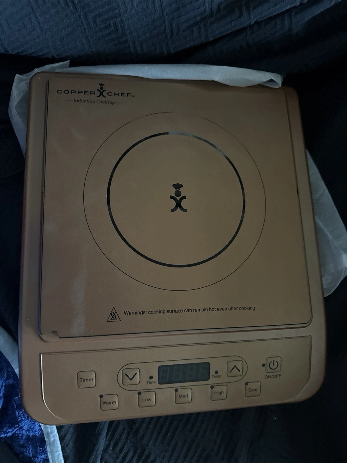 Copper Chef Induction Cooktop Hot Plate 1300 Watts KC 16067-00300 Camping
