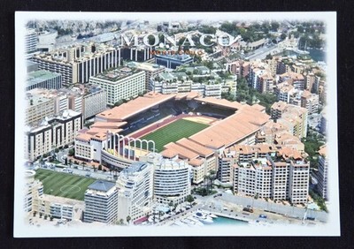 Postcard MC. Monte - Carlo. Aerial View. Stadium LOUIS II''. Monaco