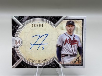 2018 Topps Museum Collection Freddie Freeman Archival Autograph #AA-FF /299