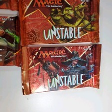 Magic: The Gathering Unstable Sealed Collectible Card Game Packs