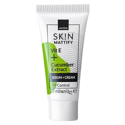 (1L/279 ) AVON Skin Mattify Serum + Creme (Reisegröße)
