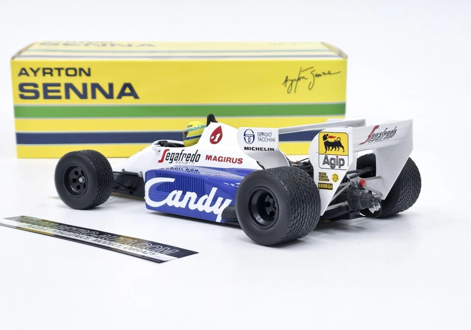 TOLEMAN F1 HART TG 184 SAISON GP 1984 AYRTON SENNA MINICHAMPS 1:18 - Bild 4 von 4