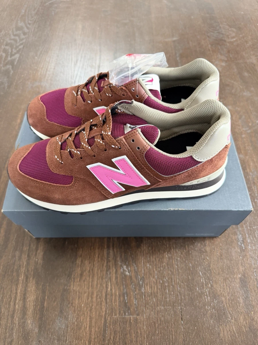 New Balance 574 Brown Pink for Sale | Authenticity Guaranteed | eBay