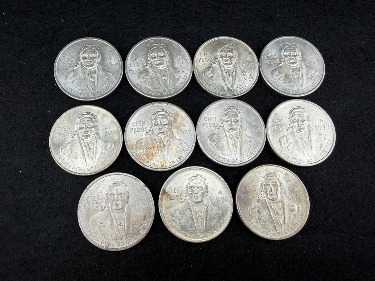 100 Pesos Denomination Mexican Coins (1905-Now) for sale | eBay