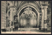 CPA Sarrance, Intèrieur de L´Èglise Pèlerinage 