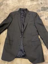 J Crew Ludlow Jacket Men's 36R Gray Wool Blazer Sport Coat Italian Wool