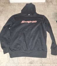 Snap On Tools Large Black Hoodie Missing Hoodie String