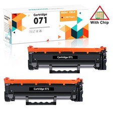 2PK CRG 071 Toner Cartridge For Canon 071 imageClass MF272dw MF274dn LBP121dn