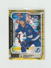 2018-19 O-Pee-Chee Platinum Anthony Cirelli Marquee Rookie Seismic Gold 09/50
