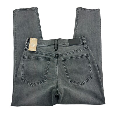 Madewell Jeans Womens 26W Gray Denim The Perfect Vintage High Rise Skinny Leg