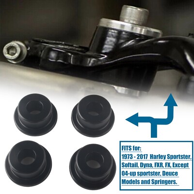 Lenker Riser Buchsen Halterungen für Harley Dyna Wide Super Glide Softail