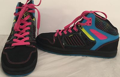 vans high top colorful