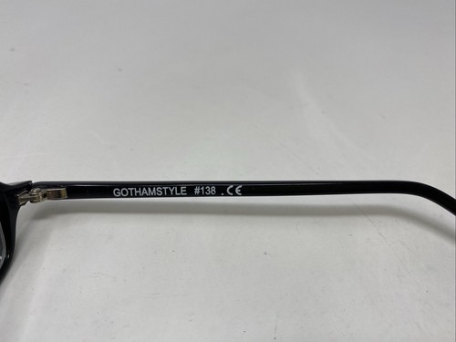 Gotham Style #138 BLACK 48-18-142 Plastic Full Rim Eyeglasses Frame “P82 - Picture 6 of 8