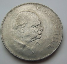 COIN, UNITED KINGDOM, CROWN, SIR WINSTON CHURCHILL, COMMEMORATIVE, 1965