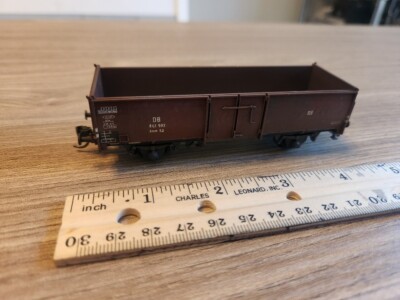 Klein Modellbahn, HO DC, 3086 DB FLAT Goods Car, Item# F03.