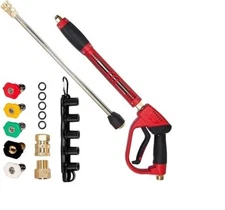 Pistola De Lavado A Presion Para Lavar Carros Calle Ventanas Equipos Mecanicos